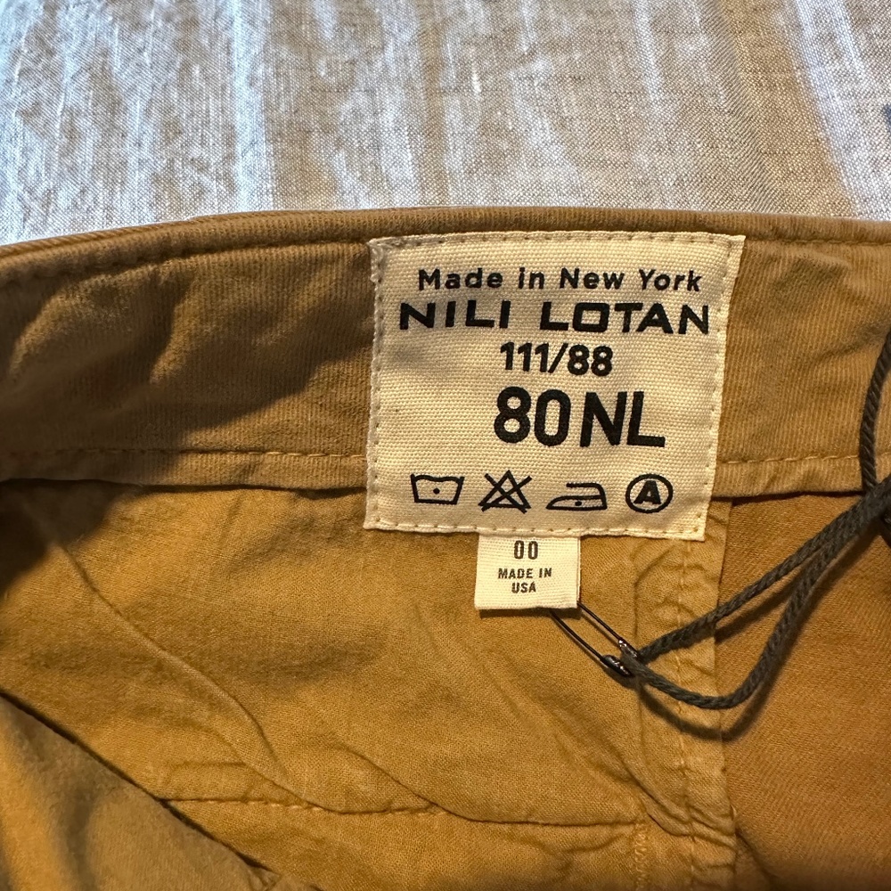Nili Lotan Smith Boyfriend Pant NWT Size 00